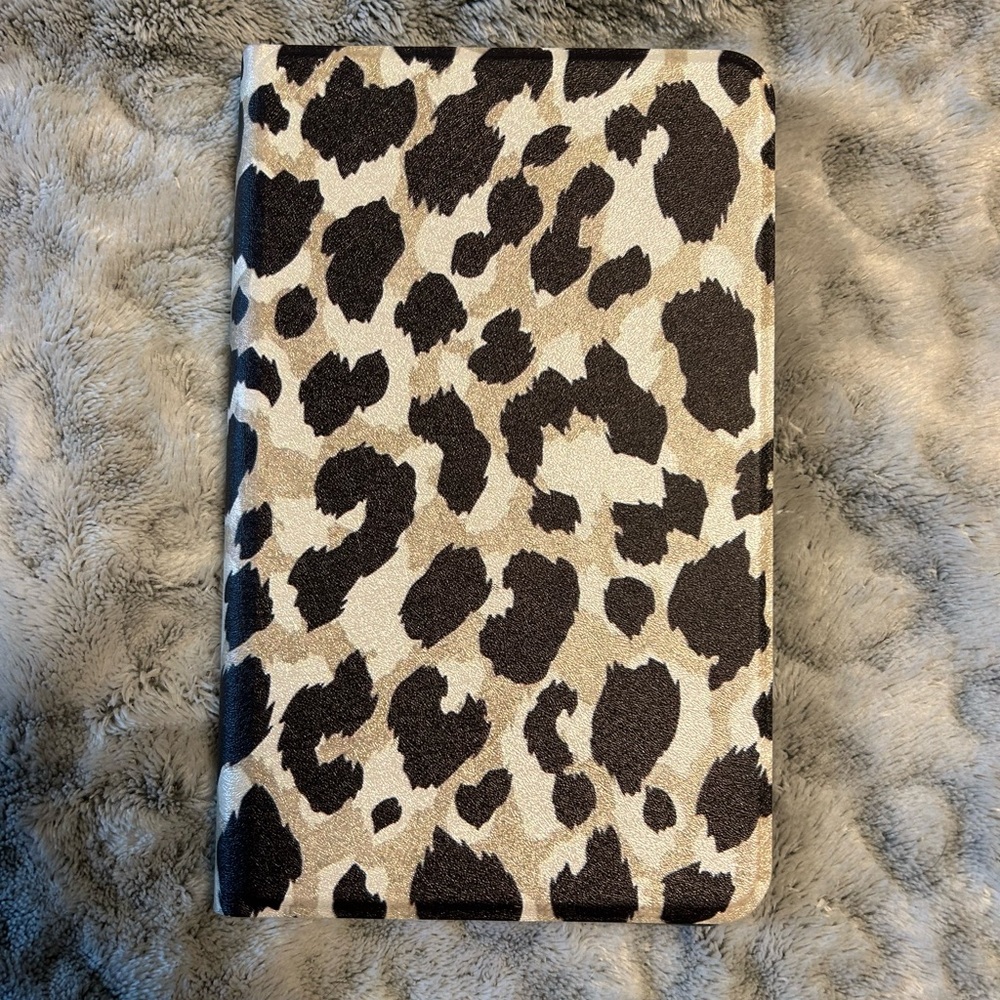 Kindle fire with cover case.